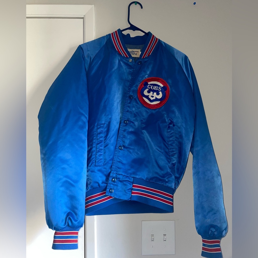 Vintage Starter Chalk Line Cubs Jacket